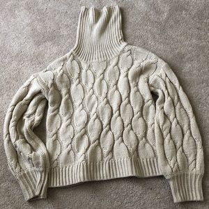 Knit Turtleneck Sweater
